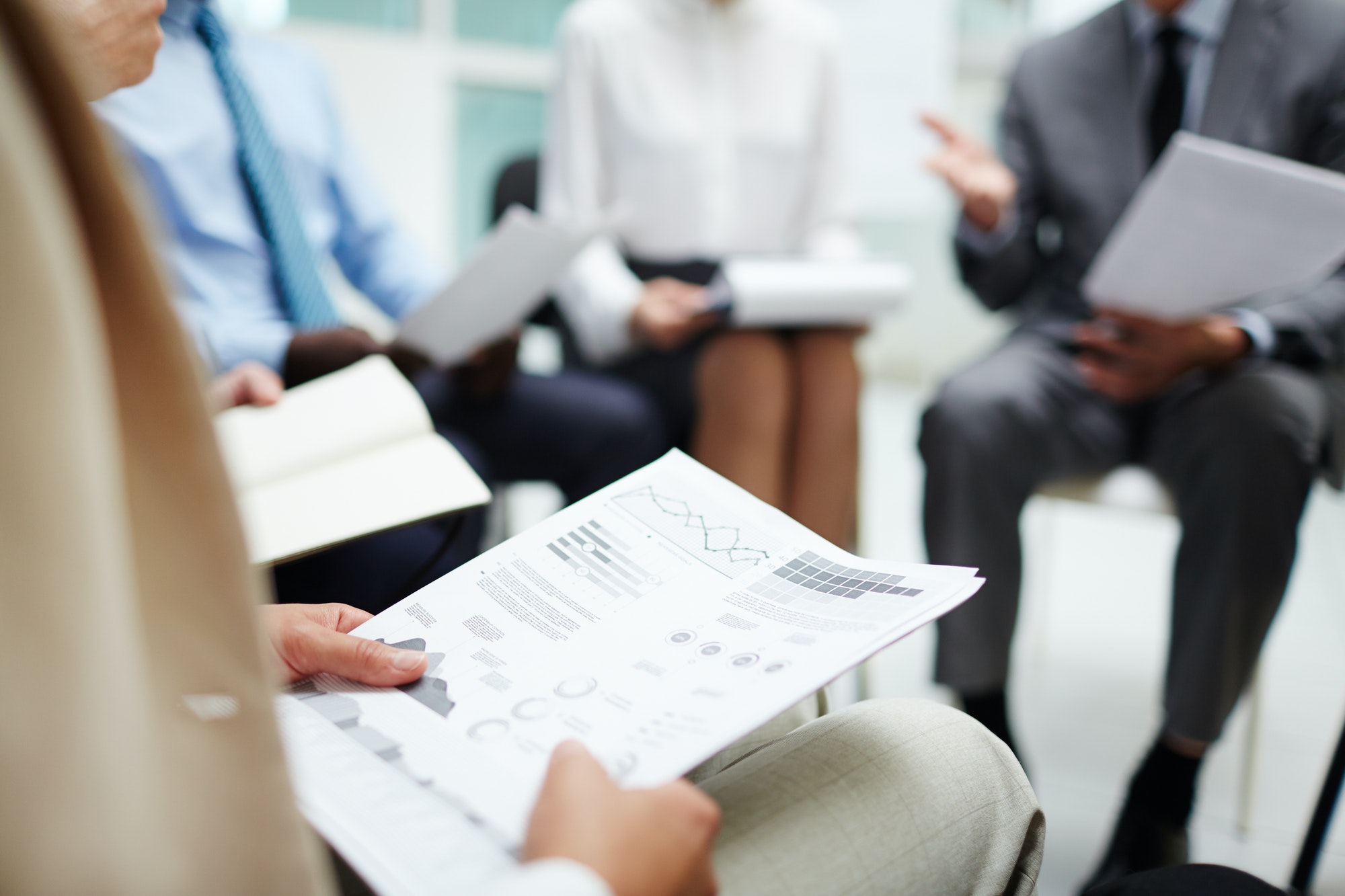 Papers of accountant